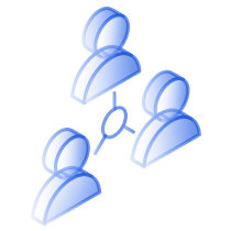 Совместная работа над проектом с общим каталогом 3D‑моделей и управлением учетных записей